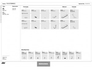 DINEX 150100178 išmetimo sistema