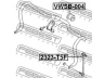 FEBEST VWSB-004 skersinio stabilizatoriaus įvorių komplektas
7H5411313A