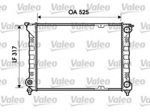 VALEO 734853 radiatorius, variklio aušinimas 
 Aušinimo sistema -> Radiatorius/alyvos aušintuvas -> Radiatorius/dalys
191121253N