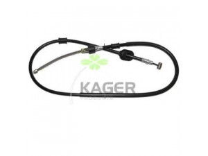 KAGER 19-6466 trosas, stovėjimo stabdys 
 Stabdžių sistema -> Valdymo svirtys/trosai
5440162G00