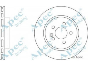 APEC braking DSK973 stabdžių diskas 
 Stabdžių sistema -> Diskinis stabdys -> Stabdžių diskas
1634210012, 1634210212
