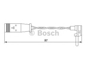 BOSCH 1 987 474 966 įspėjimo kontaktas, stabdžių trinkelių susidėvėjimas 
 Stabdžių sistema -> Susidėvėjimo indikatorius, stabdžių trinkelės
220 540 06 17, 220 540 07 17, A 220 540 06 17