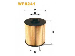 WIX FILTERS WF8241 kuro filtras 
 Degalų tiekimo sistema -> Kuro filtras/korpusas
6110900051, 6110900652, 6110920005