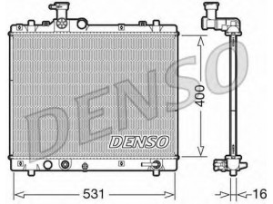 DENSO DRM47035 radiatorius, variklio aušinimas 
 Aušinimo sistema -> Radiatorius/alyvos aušintuvas -> Radiatorius/dalys
1770069L10