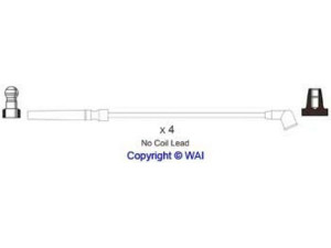 WAIglobal SL775 uždegimo laido komplektas