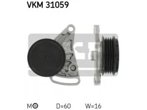 SKF VKM 31059 įtempiklio skriemulys, V formos rumbuotas diržas 
 Diržinė pavara -> V formos rumbuotas diržas/komplektas -> Įtempiklio skriemulys
058 260 511, 058 260 511, 058 260 511