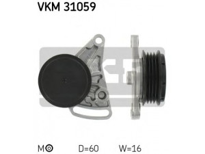 SKF VKM 31059 įtempiklio skriemulys, V formos rumbuotas diržas 
 Diržinė pavara -> V formos rumbuotas diržas/komplektas -> Įtempiklio skriemulys
058 260 511, 058 260 511, 058 260 511