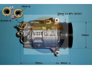 AUTO AIR GLOUCESTER 14-2068 kompresorius, oro kondicionierius 
 Oro kondicionavimas -> Kompresorius/dalys
36001670, 36011357