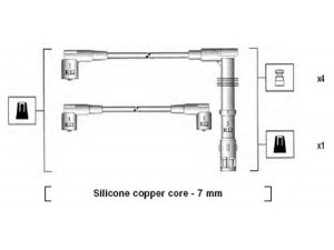 MAGNETI MARELLI 941055120536 uždegimo laido komplektas 
 Kibirkšties / kaitinamasis uždegimas -> Uždegimo laidai/jungtys