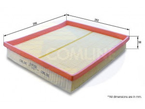 COMLINE EAF558 oro filtras 
 Techninės priežiūros dalys -> Techninės priežiūros intervalai
16546-00QOH, 4411279, 4414665, 4417142