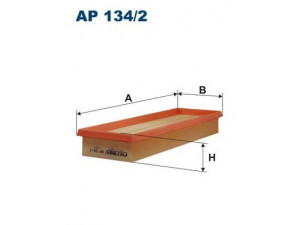 FILTRON AP134/2 oro filtras 
 Techninės priežiūros dalys -> Techninės priežiūros intervalai
1654600Q0C, 1654600QAE, 1654600QAP