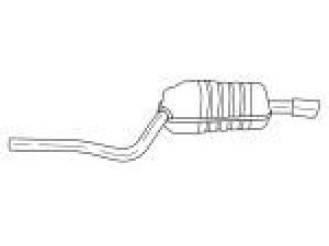 AKS DASIS SG10660 galinis duslintuvas