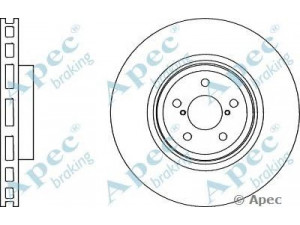 APEC braking DSK2858 stabdžių diskas 
 Dviratė transporto priemonės -> Stabdžių sistema -> Stabdžių diskai / priedai
26300AG000, 26300AG001