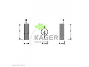 KAGER 94-5221 džiovintuvas, oro kondicionierius 
 Oro kondicionavimas -> Džiovintuvas
2208300083