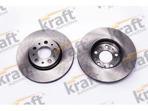 KRAFT AUTOMOTIVE 6046391 stabdžių diskas 
 Stabdžių sistema -> Diskinis stabdys -> Stabdžių diskas
272403, 946133