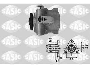 SASIC 7076053 hidraulinis siurblys, vairo sistema 
 Vairavimas -> Vairo pavara/siurblys
7363543