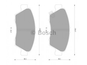 BOSCH 0 986 AB2 377 stabdžių trinkelių rinkinys, diskinis stabdys 
 Techninės priežiūros dalys -> Papildomas remontas
06450-S5A-J00, 06450-S5B-J00, 06450-S7A-J00