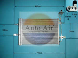 AUTO AIR GLOUCESTER 16-9811 kondensatorius, oro kondicionierius 
 Oro kondicionavimas -> Kondensatorius
13303641, 1850221, 1850447, 52429163