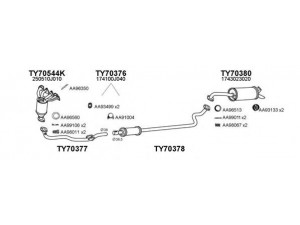VENEPORTE 700138 išmetimo sistema 
 Išmetimo sistema -> Išmetimo sistema, visa
