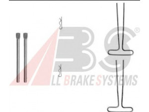 A.B.S. 1120Q priedų komplektas, diskinių stabdžių trinkelės 
 Stabdžių sistema -> Diskinis stabdys -> Stabdžių dalys/priedai
95711200