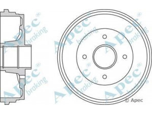 APEC braking DRM9944 stabdžių būgnas
8200276843