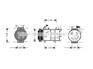 AVA QUALITY COOLING OLK021 kompresorius, oro kondicionierius 
 Oro kondicionavimas -> Kompresorius/dalys
1854048, 90457635