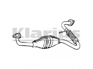 KLARIUS 321461 katalizatoriaus keitiklis 
 Išmetimo sistema -> Katalizatoriaus keitiklis
1055376, 1068790, 1113733