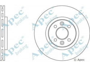 APEC braking DSK563 stabdžių diskas 
 Dviratė transporto priemonės -> Stabdžių sistema -> Stabdžių diskai / priedai
7700764193, 7701204955, 7701467955