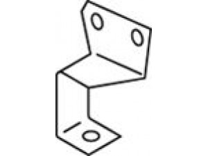 DINEX 69827 laikantysis rėmas, duslintuvas
325-34.00.112-02, 325-34.00.112-02