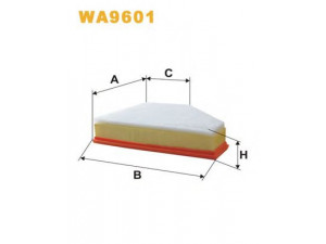 WIX FILTERS WA9601 oro filtras 
 Techninės priežiūros dalys -> Techninės priežiūros intervalai
13717797465