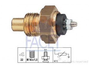 FACET 7.3099 siuntimo blokas, alyvos temperatūra 
 Variklis -> Variklio elektra
0242 50, 91 517 505, 95 635 573