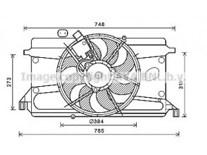 AVA QUALITY COOLING FD7573 ventiliatorius, radiatoriaus 
 Aušinimo sistema -> Oro aušinimas
1331927, 1336659, 1344539, 3M518C607EC