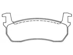 AISIN ASN-103 stabdžių trinkelių rinkinys, diskinis stabdys
4106001B25, 4106001B26, 4106004B26