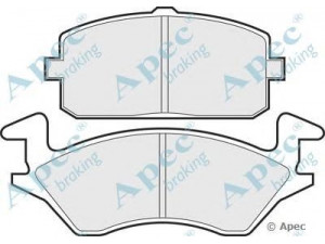 APEC braking PAD617 stabdžių trinkelių rinkinys, diskinis stabdys 
 Techninės priežiūros dalys -> Papildomas remontas
0446510011, 0446510030, 0446510090