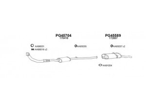 VENEPORTE 450318 išmetimo sistema 
 Išmetimo sistema -> Išmetimo sistema, visa