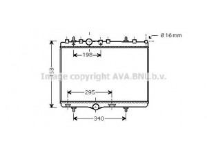AVA QUALITY COOLING PE2290 radiatorius, variklio aušinimas 
 Aušinimo sistema -> Radiatorius/alyvos aušintuvas -> Radiatorius/dalys
1330P8, 1330P8