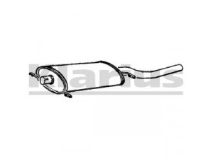KLARIUS VW179X galinis duslintuvas
533253609AE, 533253609AJ, 533253609N