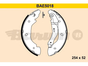 BARUM BAE5018 stabdžių trinkelių komplektas 
 Techninės priežiūros dalys -> Papildomas remontas
1227045, 4095038, 4110585, 4540771