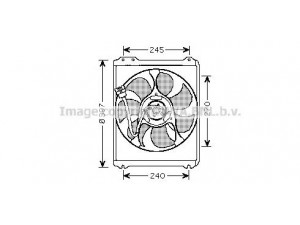 AVA QUALITY COOLING SU7514 ventiliatorius, radiatoriaus 
 Aušinimo sistema -> Oro aušinimas
73310AC000, 73311AC000, 73313AC000