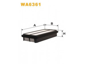 WIX FILTERS WA6361 oro filtras 
 Filtrai -> Oro filtras
1378057B00