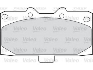 VALEO 598476 stabdžių trinkelių rinkinys, diskinis stabdys 
 Techninės priežiūros dalys -> Papildomas remontas
41060-74F91, 4106074F91, 26296 FA040