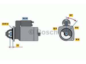 BOSCH 0 986 011 921 starteris 
 Elektros įranga -> Starterio sistema -> Starteris
4474714, 4474715, 46231526, 5990470
