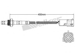 WALKER PRODUCTS 250-23128 lambda jutiklis 
 Išmetimo sistema -> Jutiklis/zondas
1821358B00, 97062292