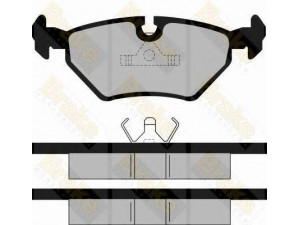 Brake ENGINEERING PA484 stabdžių trinkelių rinkinys, diskinis stabdys 
 Techninės priežiūros dalys -> Papildomas remontas
34211154221, 34211157044, 34211157045