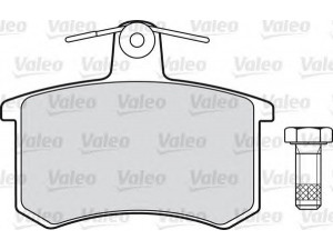 VALEO 598125 stabdžių trinkelių rinkinys, diskinis stabdys 
 Techninės priežiūros dalys -> Papildomas remontas
0009945750, 0060743578, 0060760120