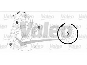 VALEO 436079 starteris 
 Elektros įranga -> Starterio sistema -> Starteris
7700856260, 7700867631, 7700870951