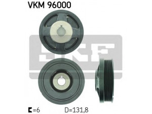 SKF VKM 96000 skriemulys, alkūninis velenas 
 Diržinė pavara -> Dirželio skriemulys
96352877, 96897424