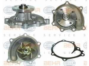 HELLA 8MP 376 802-661 vandens siurblys 
 Aušinimo sistema -> Vandens siurblys/tarpiklis -> Vandens siurblys
0K551-15100A, 0K551-15100B, 25100-4X300