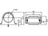 HELLA 2XS 357 003-001 gabaritų lemputė