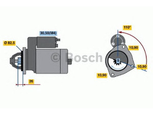 BOSCH 0 001 362 705 starteris
01181877, 01182386, 118 1877, 118 2386